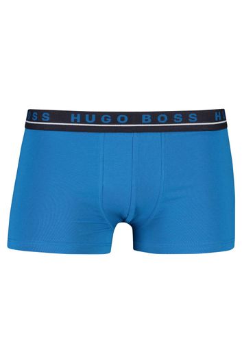 Hugo Boss Boxershorts 3-pack zwart blauw wit ruit