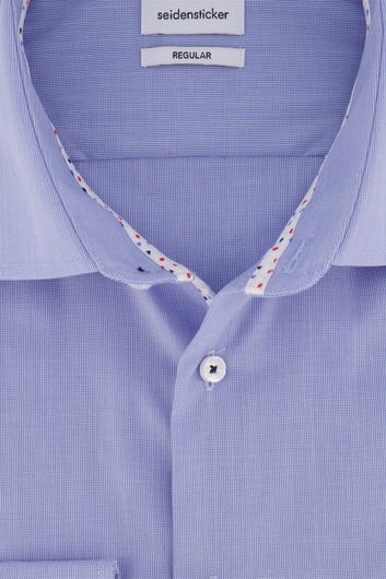 Overhemd Seidensticker Regular Fit lichtblauw