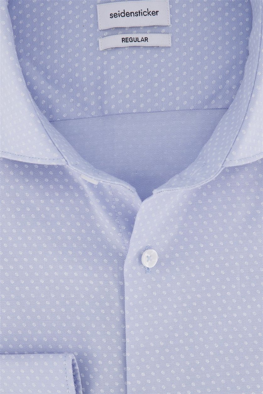 Seidensticker overhemd Regular Fit lichtblauw