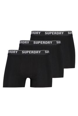 Superdry Zwarte boxershort Superdry 3-pack