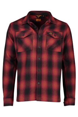 Superdry Superdry overshirt ruit rood