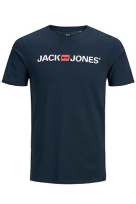 Jack & Jones Navy t-shirt Jack & Jones Plus Size met opdruk
