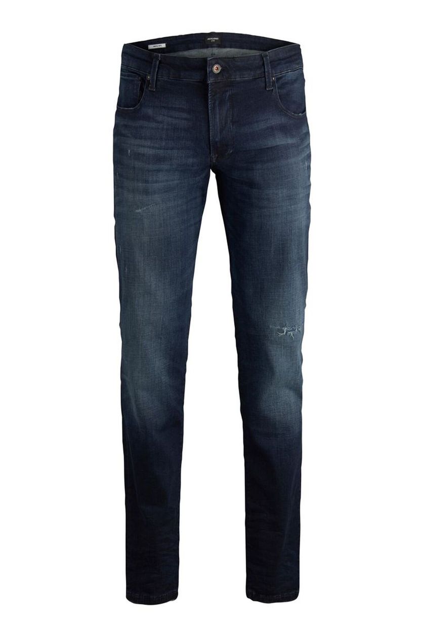 Plus Size Jack & Jones jeans Glenn Icon Slim Fit donkerblauw