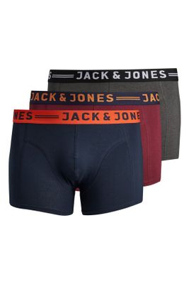 Jack & Jones 3-pack boxershorts Jack & Jones Plus Size navy bordeaux