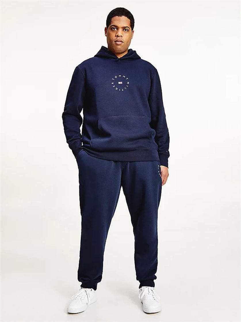 Tommy Hilfiger Big & Tall hoodie navy logo