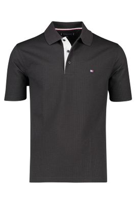 Tommy Hilfiger Tommy Hilfiger polo Casual Fit zwart