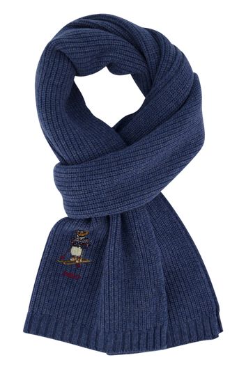 Ralph Lauren wollen sjaal blauw