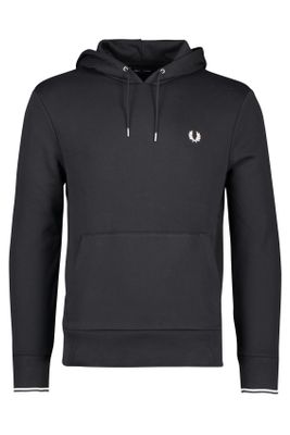 Fred Perry Fred Perry sweater met capuchon zwart