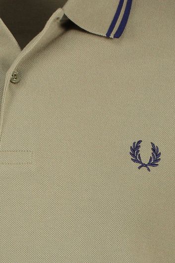 Poloshirt Fred Perry khaki met logo