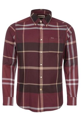 Barbour Barbour overhemd ruit rood