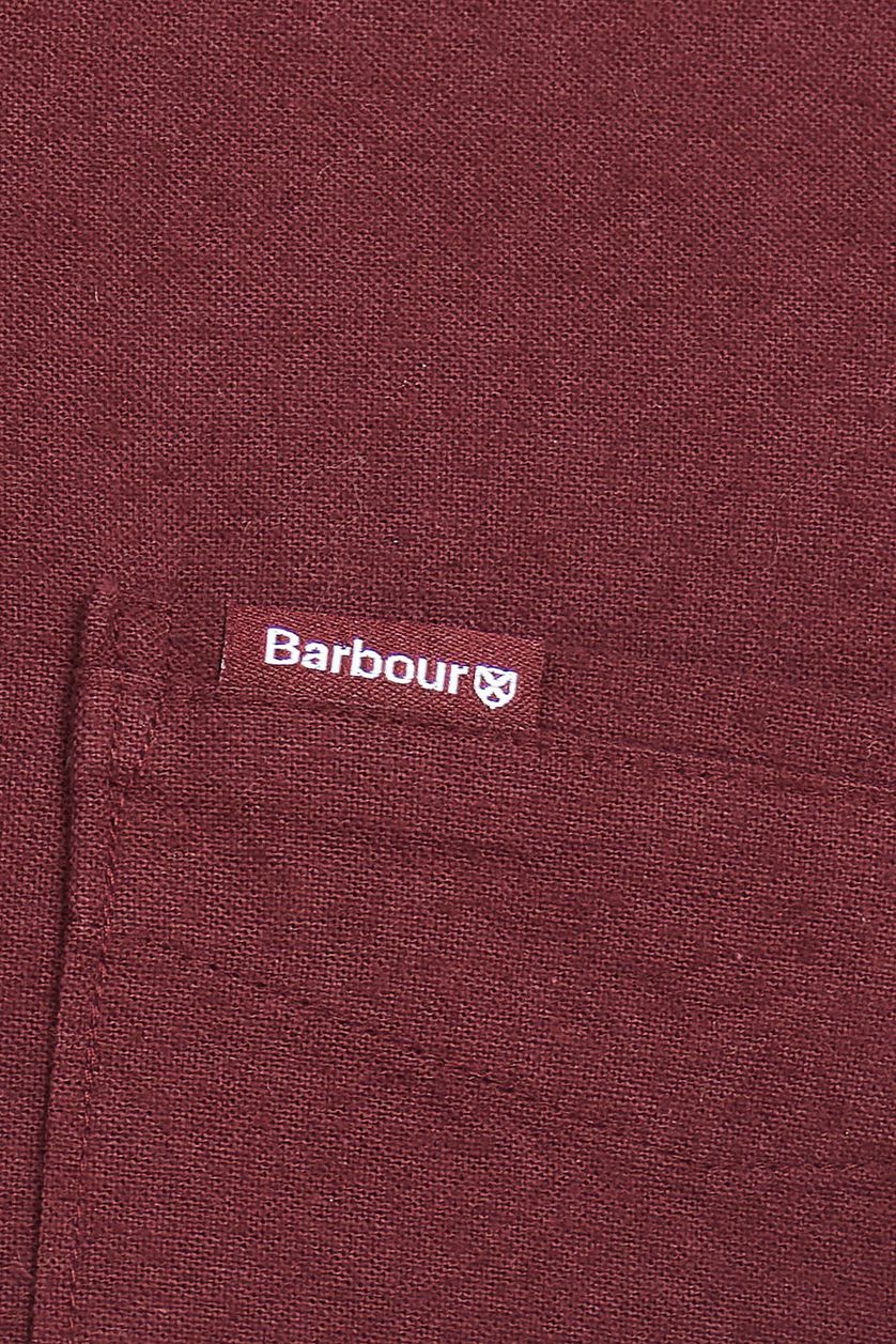 Barbour overhemd bordeaux