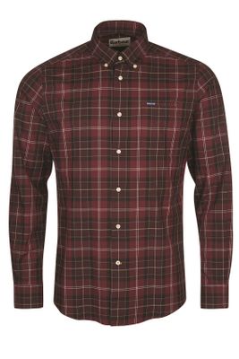 Barbour Barbour overhemd rood ruit