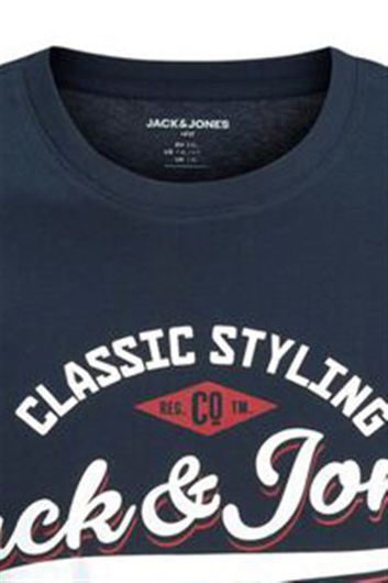 Jack & Jones t-shirt Plus Size donkerblauw