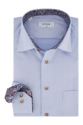 Eton Classic Fit overhemd Eton lichtblauw
