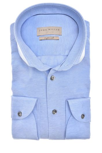 Overhemd John Miller Tailored Fit  blauw