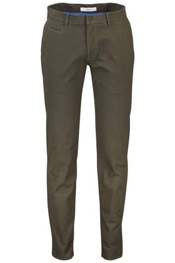 Pantalon Brax Fabio 5-pocket Modern Fit donkergroen