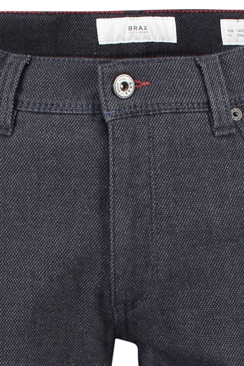 Brax 5-pocket broek Cadiz donkerblauw
