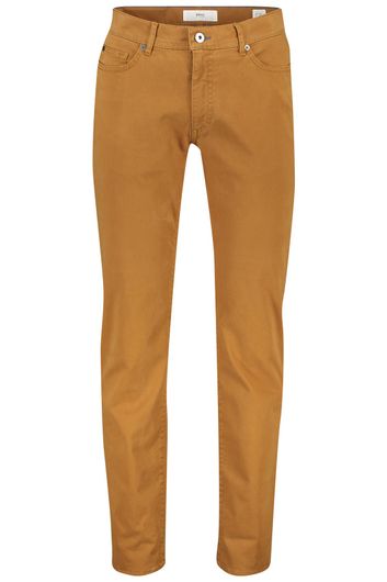 Brax 5-pocket pantalon Cadiz oranje bruin