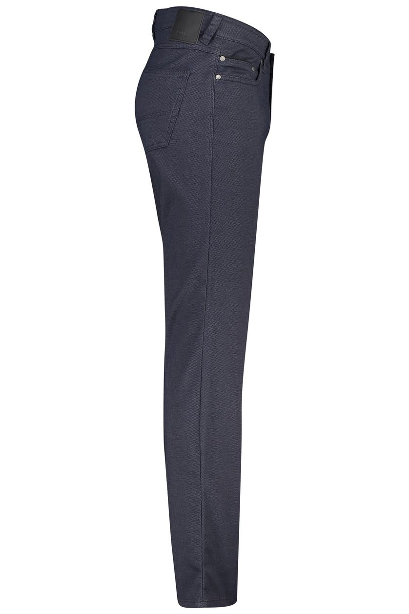 Brax 5-pocket broek Luke donkerblauw
