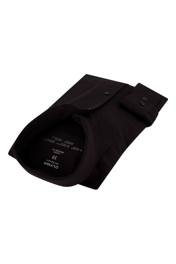 Overhemd Olymp 24/Seven zwart Modern Fit