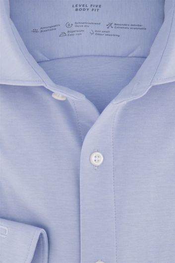 Overhemd Olymp 34/Seven lichtblauw