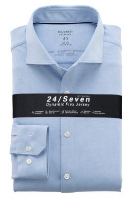 Olymp Olymp overhemd 24/Seven blauw No. Six