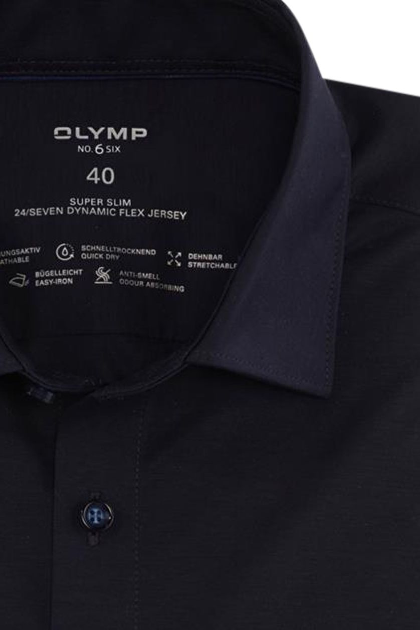 Olymp overhemd donkerblauw Super Slim