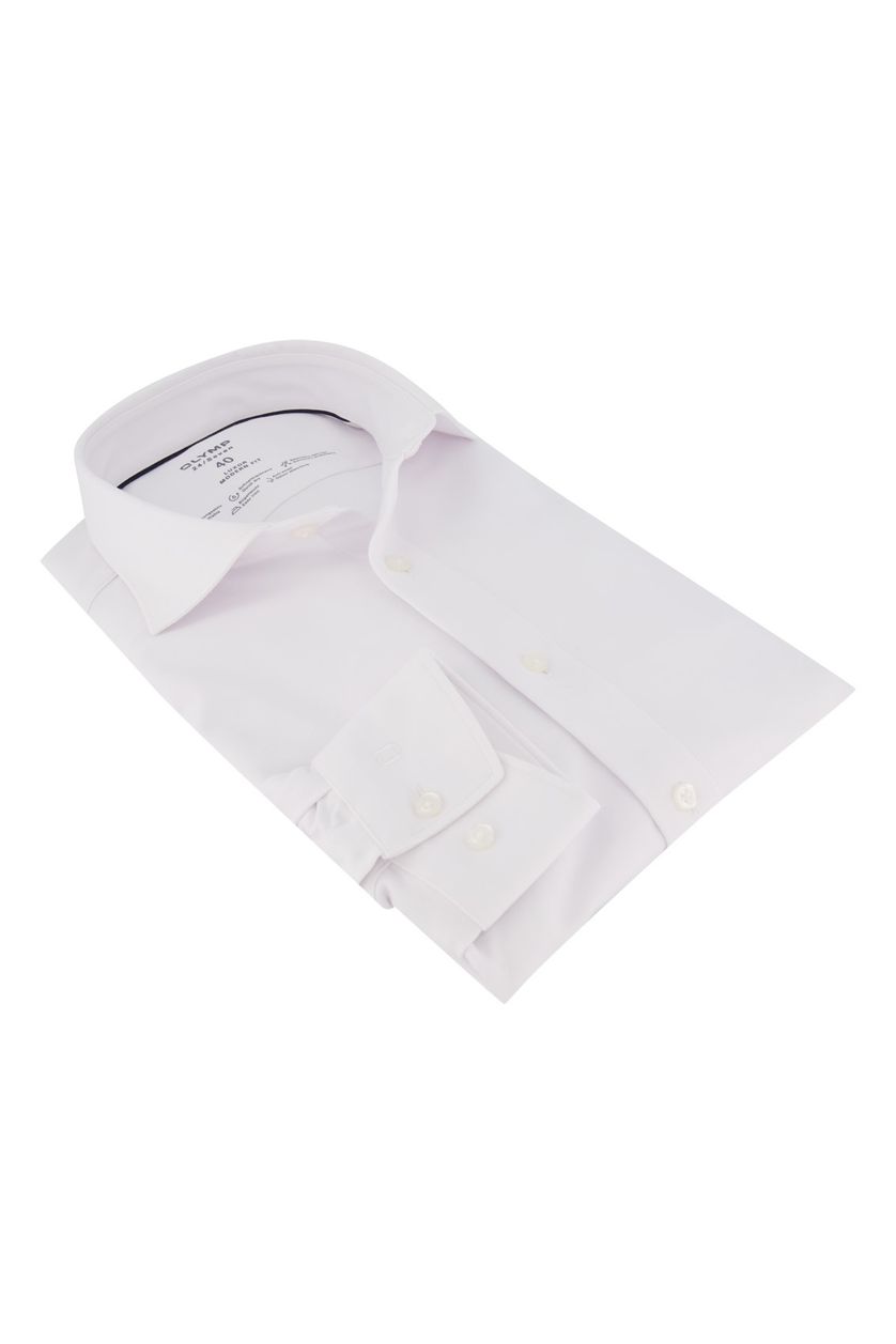 Wit mouwlengte 7 overhemd Olymp Modern Fit