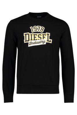 Diesel Sweater Diesel zwart ronde hals S-Girk