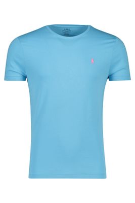 Polo Ralph Lauren Ralph Lauren t-shirt Custom Slim Fit lichtblauw