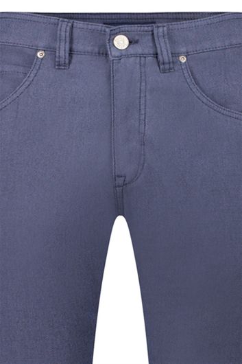 jeans Gardeur donkerblauw katoen 