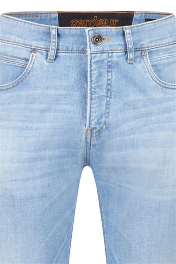5-pocket jeans Gardeur lichtblauw