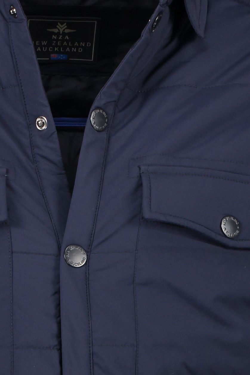 Donkerblauwe jas New Zealand Akaroa | OverhemdenOnline.nl