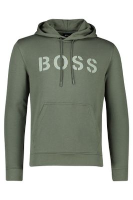 Hugo Boss Hugo Boss hoodie Wetry met opdruk groen