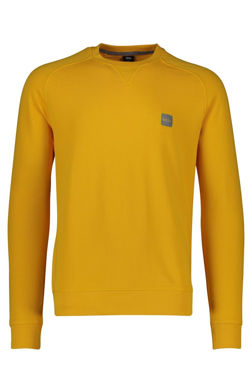 Hugo Boss sweater Westart geel