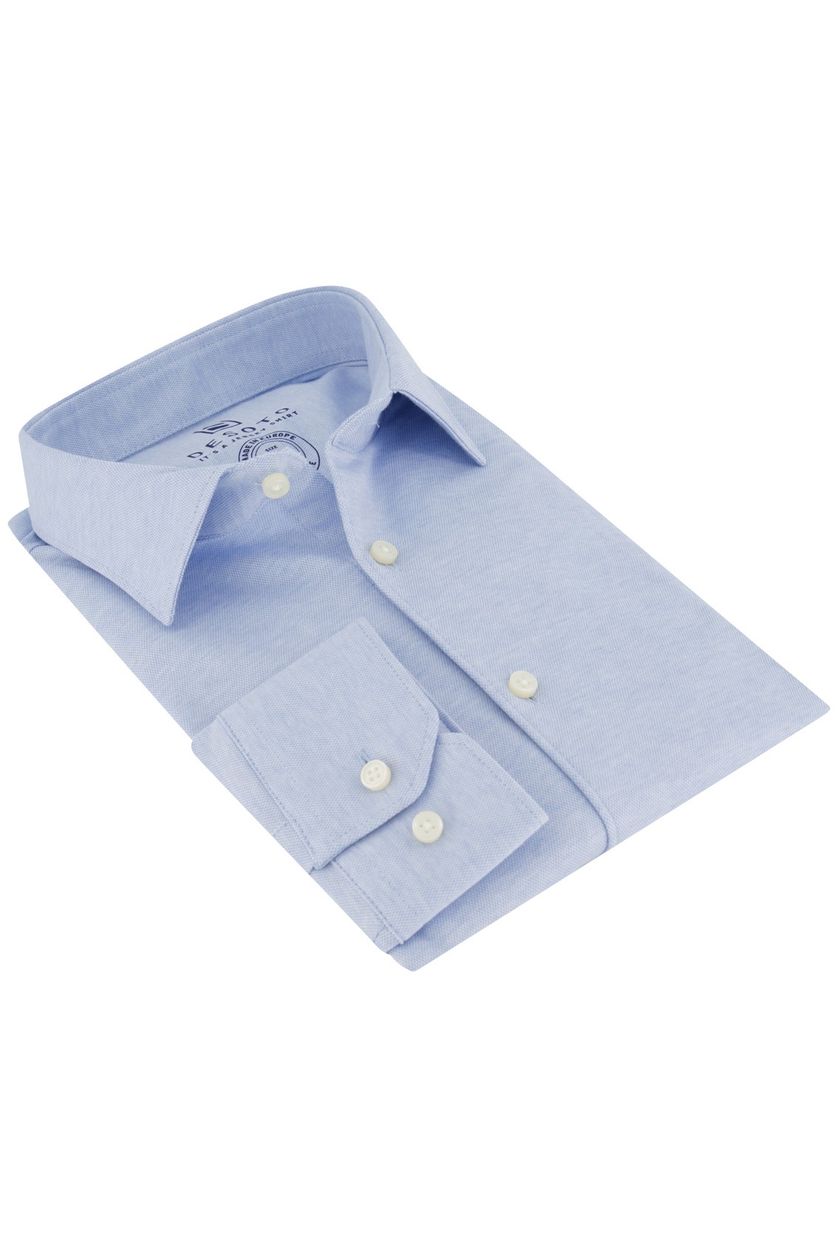 Desoto overhemd lichtblauw melange