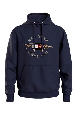 Tommy Hilfiger Tommy Hilfiger hoodie met opdruk Big & Tall navy