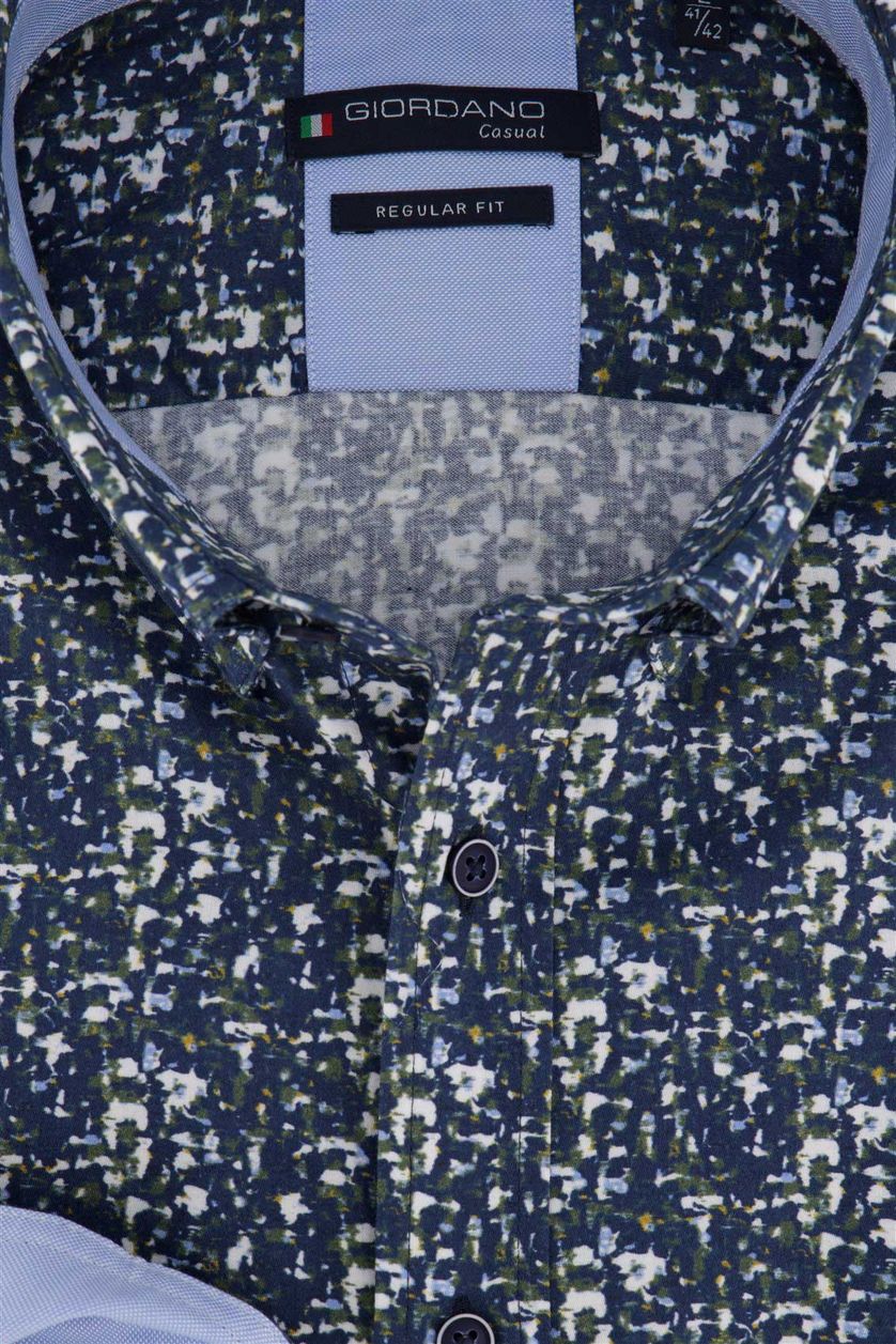 Giordano overhemd Regular Fit print