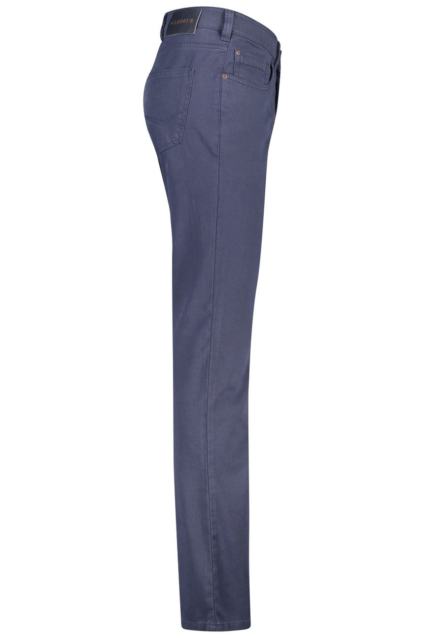 Gardeur broek Bill 5-pocket donkerblauw