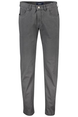 Gardeur Gardeur Pantalon grijs print 5-pocket modern fit