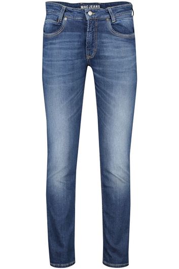 Mac jeans blauw effen denim Arne Pipe 5-pocket