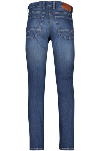 Mac jeans blauw effen denim Arne Pipe 5-pocket