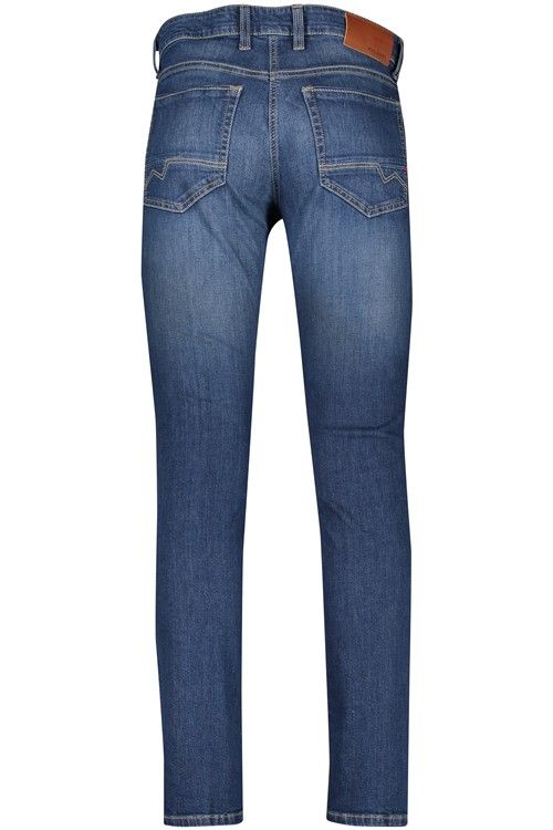 Mac jeans blauw effen denim Arne Pipe normale fit