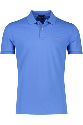 Poloshirt Gant blauw