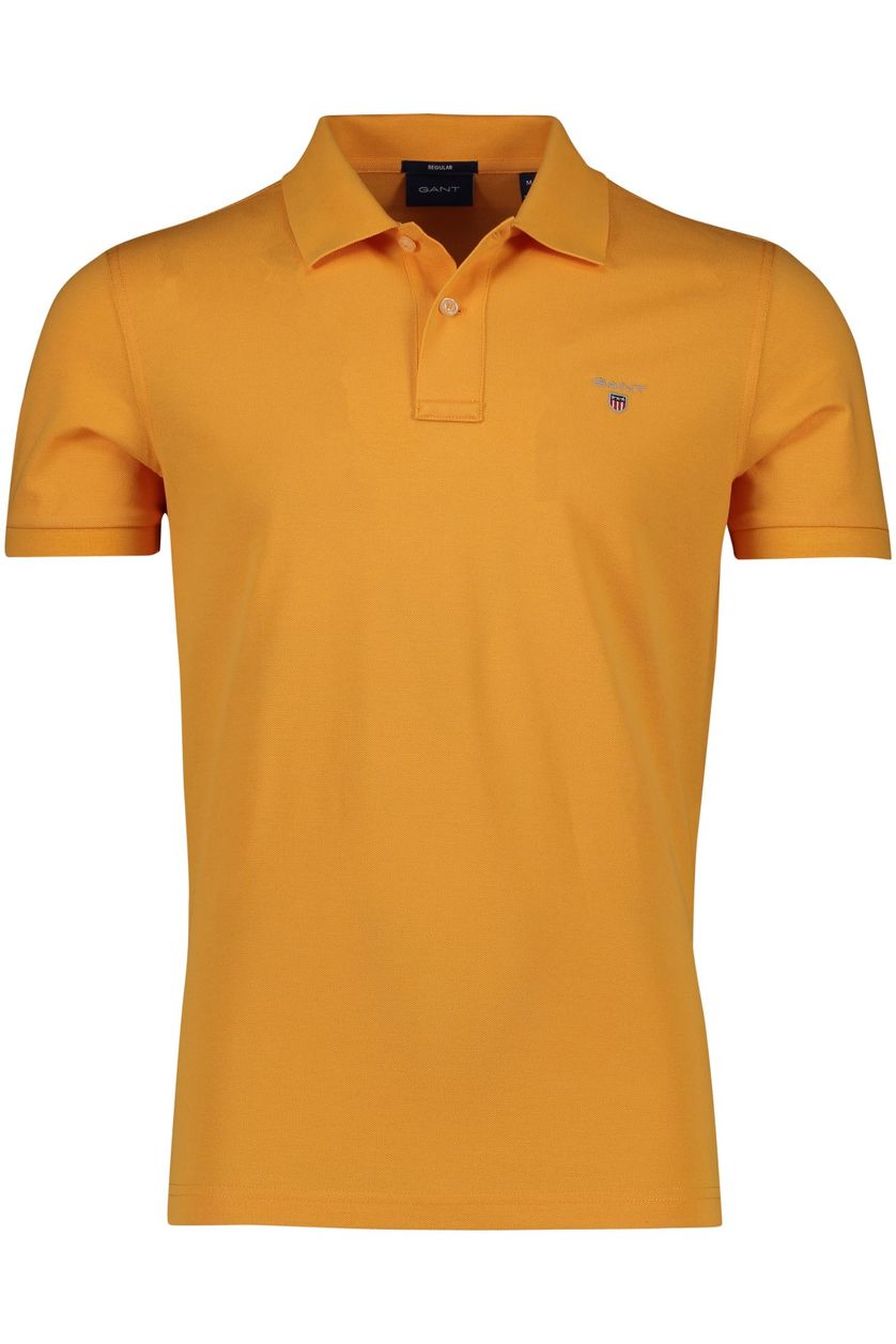 Poloshirt Gant oranje