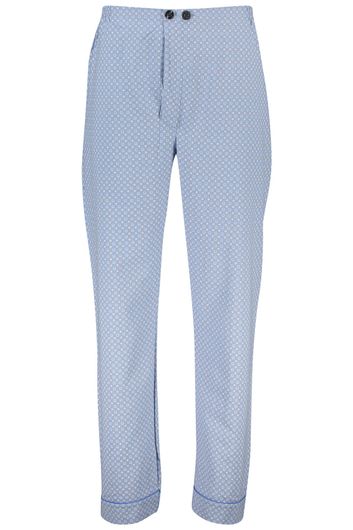 Lichtblauwe Pastunette pyjama print