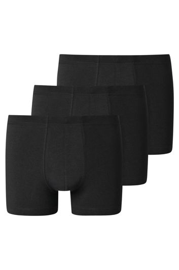 Zwarte boxershorts 3-pack Schiesser 95/5