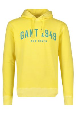 Gant Sweater Gant geel met logo