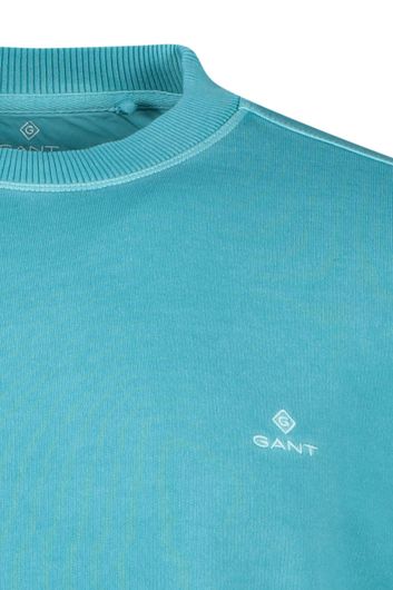 Sweater Gant zeegroen ronde hals