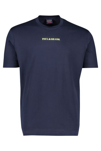 Heren t-shirt donkerblauw Paul & Shark